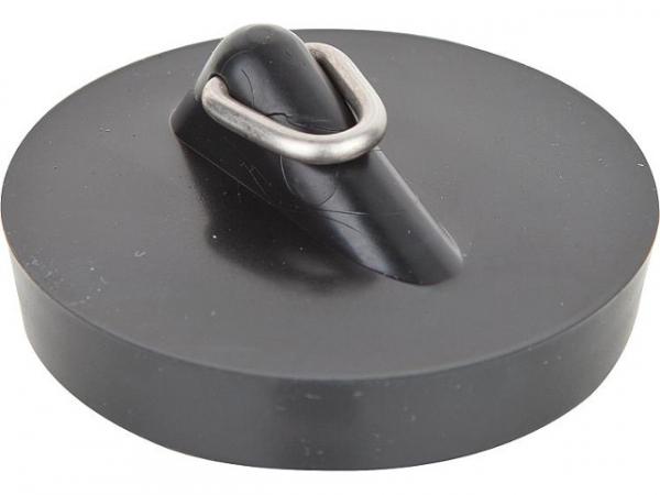 Magnet-Ventilstopfen mit Dreieckbügel oberer f 45,5mm für emaillierte Spühlb. und Stahlbadewannen schwarz
