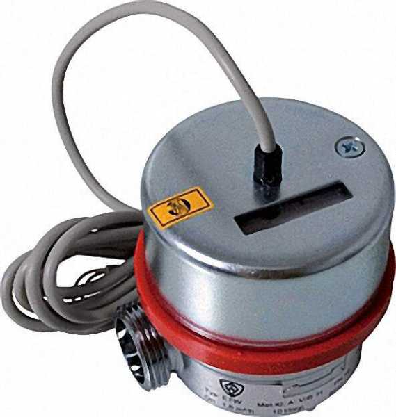 ANDRAE AP Wasserzähler Reedkontakt warm Qn 2,5 m3/h=max 5m3/h 130mm bei max 16 bar 1''=DN 20mm