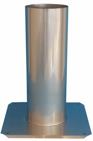TTC Schornsteinkopfverlängerung ohne Einschub, ca. 0,5 m, Innendurchmesser 130 mm