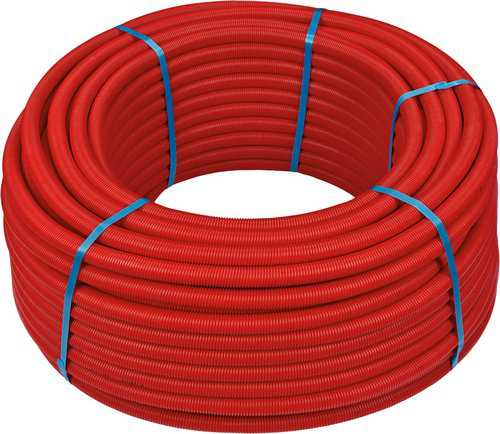 Buderus Logafix Rohr 16x2 50m Bund Schutzr. red RIXc (PE-Xc/AL/PE-Xc) Presskontur BE