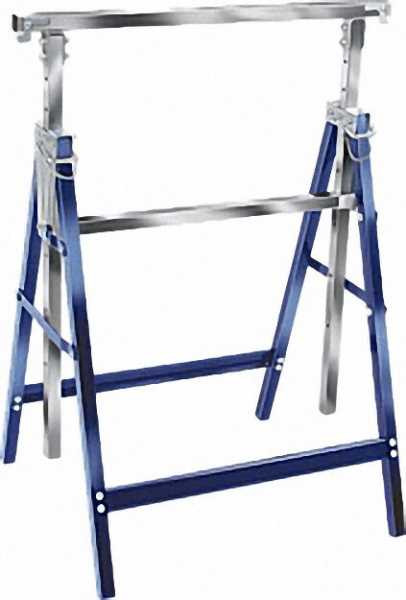 Teleskop-Arbeitsbock, faltbar Höhe 82-130cm, max. 160Kg Auflagefläche max. 68cm