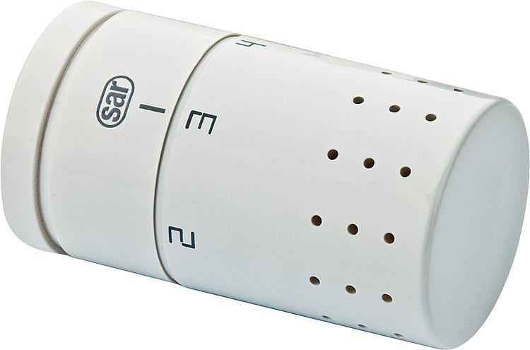Design Thermostatkopf, Typ Sensitive weiß Design Thermostatkopf, Typ Sensitive weiß