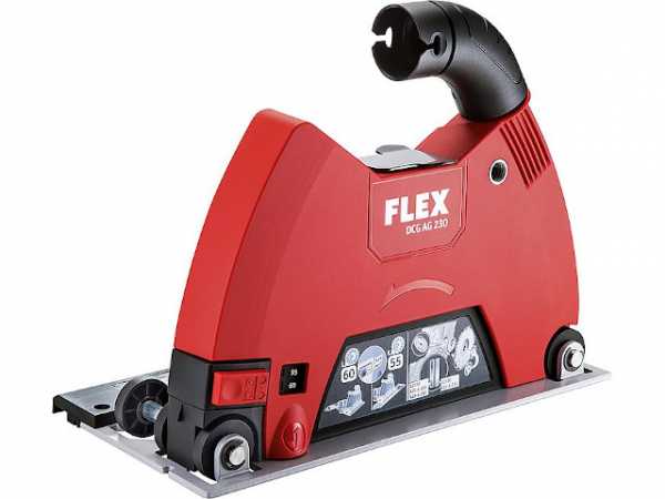 Staubschutzhaube FLEX für Winkelschleifer D: 230mm