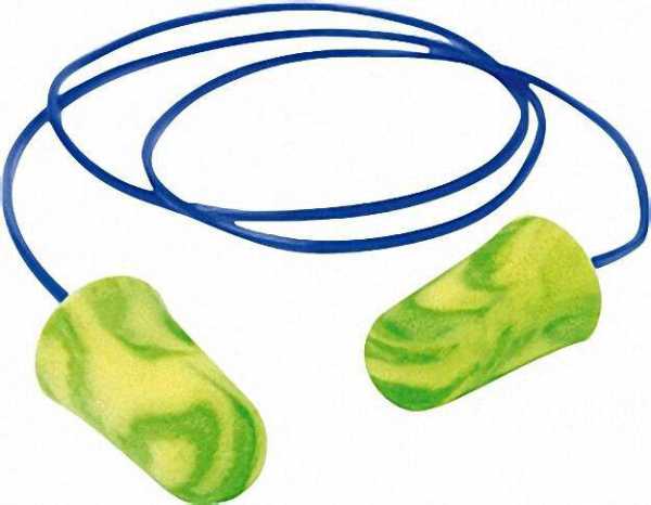 Gehörschutzstöpsel im Tütchen Pura-Fit Cord zum einmaligen Gebrauch VPE 200 Paar