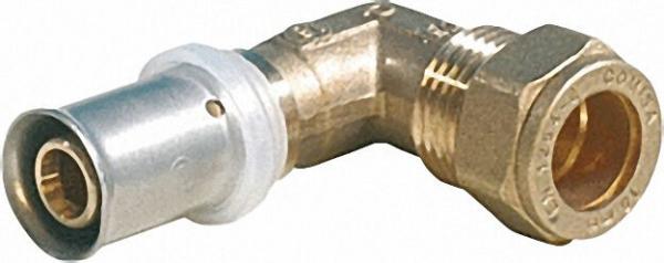 Pressfitting für MSVR Presswinkel + Klemmverschraubung 16x15