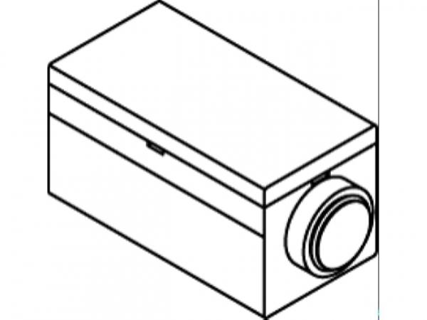 VIESSMANN ZK01264 Außenluft-Filterkasten mit Verbindungsstücken DN180