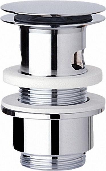 Klicker Schaftventil ohne Überlauf DN 32 (1 1/4''), mit großer Abdeckplatte 63mm