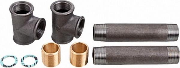 INTERCAL Adapterset (2 Nippel 1'' 150mm, 2 x T-Stück 1'')