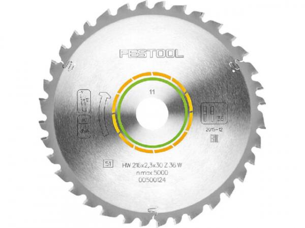 Kreissägeblatt Festool 260 x 30 x 2,5 mm, 60 Zähne