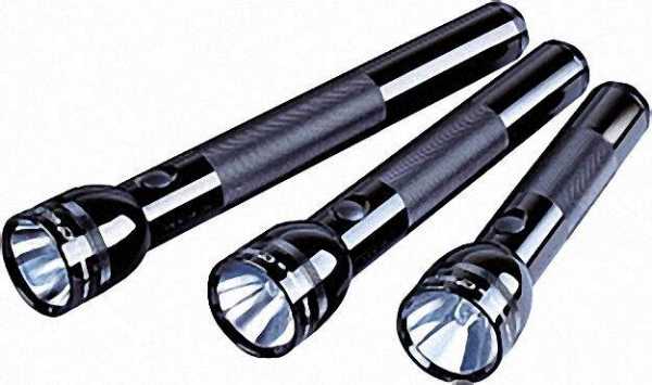 Stablampe 2 D-Cell im Karton Farbe: Schwarz