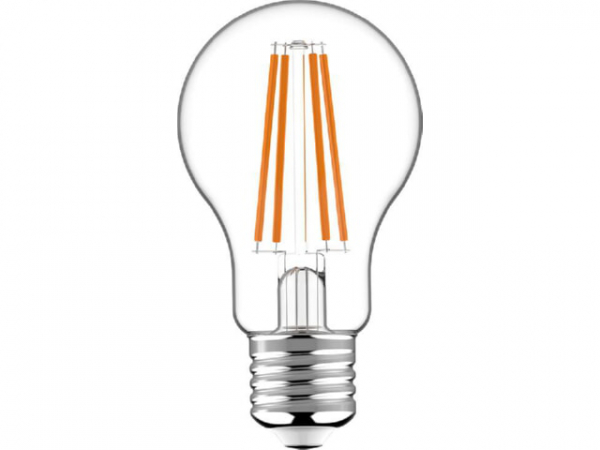 LED Filament Leuchtmittel - Glühlampe A60 E27 7W 806lm 2700K Klar 330°