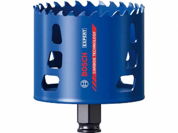 Lochsäge BOSCH® EXPERT ToughMaterial, mit PowerChange Plus Aufnahme Ø 76 mm, Arbeitslänge 60 mm