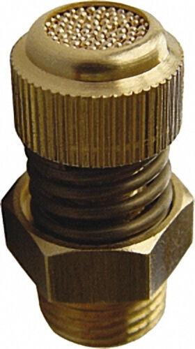 Drosselschalldämpfer einstellbar mit Rändelschraube G 1/8