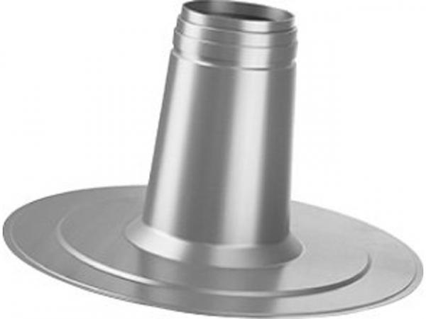 Buderus Flachdach-Klebeflansch, Ø 125 mm, 250 mm hoch, nicht verstellbar, 7738112508