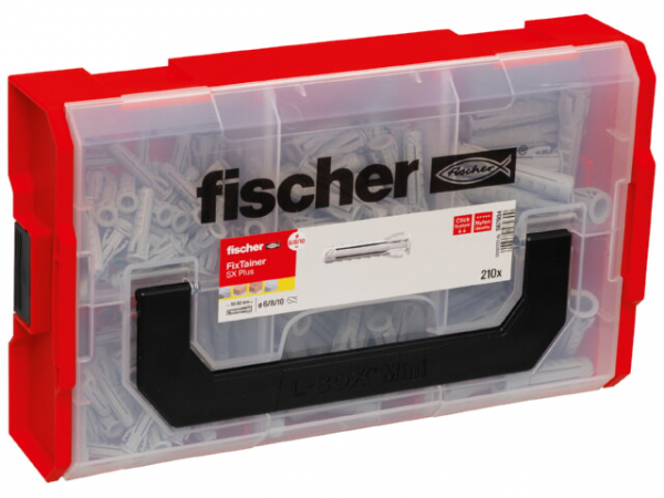 Fischer FixTainer - Spreizdübel SX Plus 6,8,10 567904 210 Teile