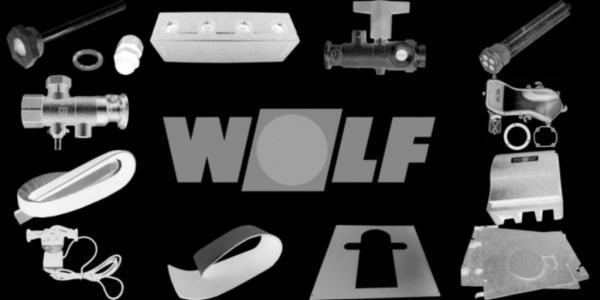 WOLF 2483902 Brennkammer steh.linkes Teil HVG