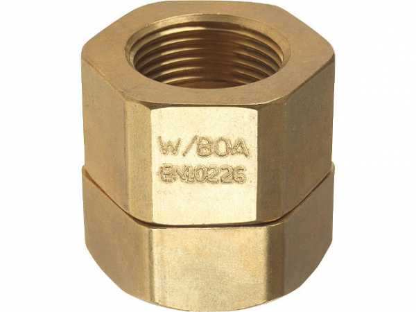 Verschraubung für Wellrohr DN15 (1/2')xDN15 (1/2') IG