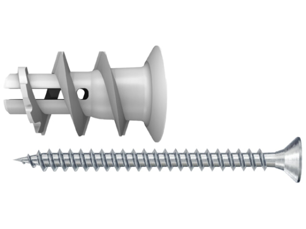 Fischer Gipskartondübel GK S mit Schraube 84343 SB-Karte