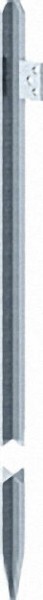 Profilstaberder 2000mm mit Anschlusslasche Typ 213/2000/DIN / 1 Stück