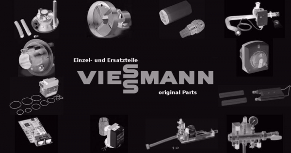 VIESSMANN 7836104 Blende CVUA mit EHE silber