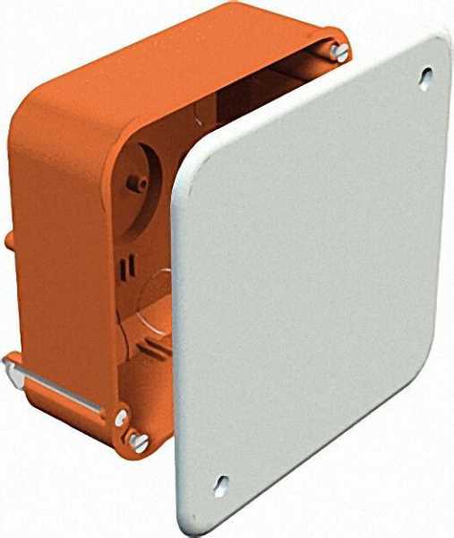 Hohlwand-Verbindungskasten H 50 x L 105 x B 105mm Typ HV 100 KD, orange / 1 Stück