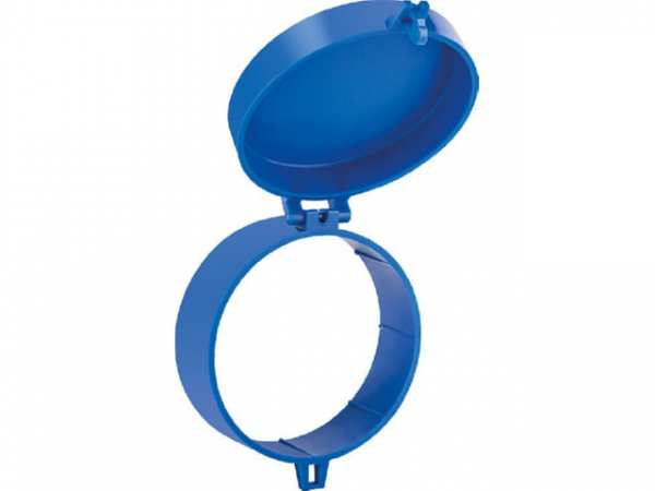 Schutzaufsatz zu Zapfhahnzähler Farbe: blau