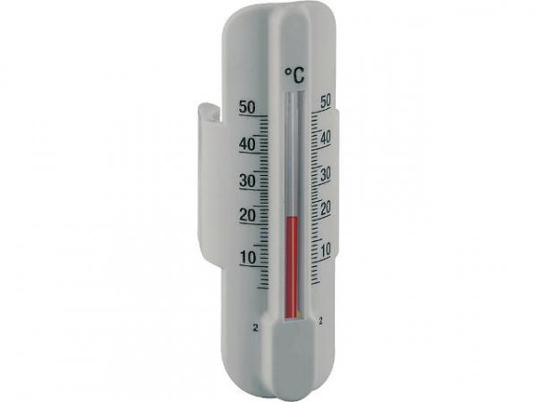 AFRISO Thermometer mit Schnellkupplung für Heizkreisrohre von 15-18mm Zubehör für Kunststoffverteiler