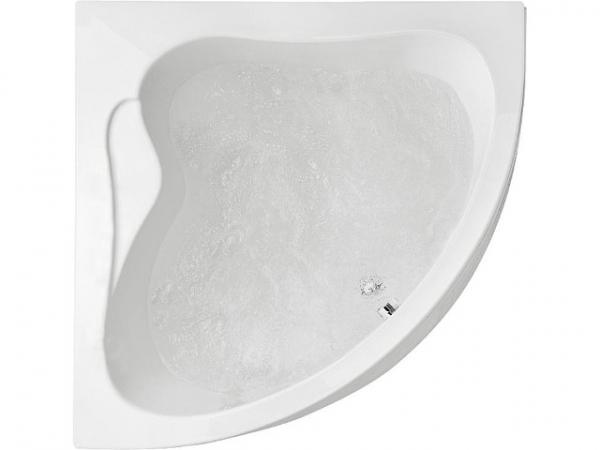 Eck-Badewanne EMBER BxHxT 1225x400x1225mm, 170l, Acryl