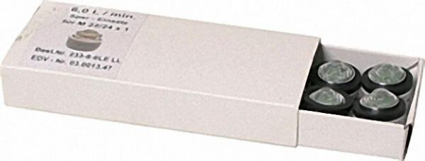 Siebeinsatz für Spar-Strahlregler M 22/24x1 mit Gummidichtung Spar 6,0l/min ''VPE 10 Stück ''