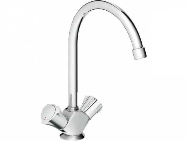 2-Griff Spültischmischer Grohe Costa chrom