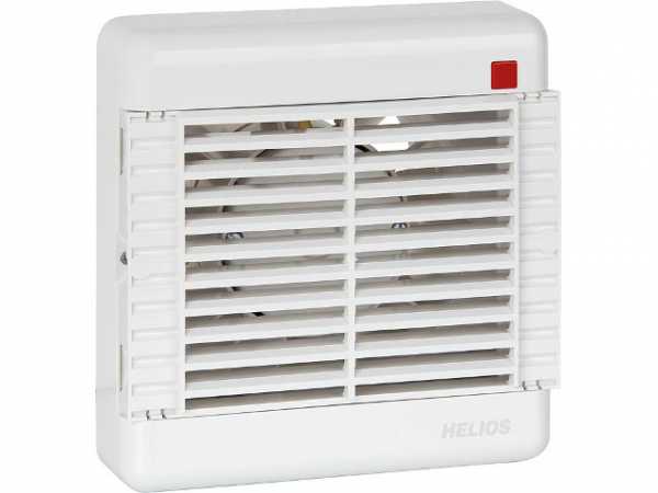 Helios 60006 Wandeinbau-Ventilator HV 150/4, Grundmodell, 180, 24, 46 dBA