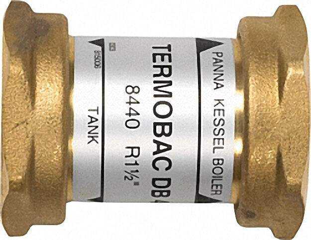 Termobac DB 40 Doppelwirkender Rückflußverhinderer Rp 1 1/2'' Termobac DB 40 Doppelwirkender Rückflußverhinderer Rp 1 1/2''