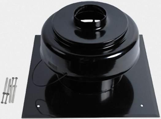 VIESSMANN 7838124 Schachtabdeckung starr D80 Metall/PPs