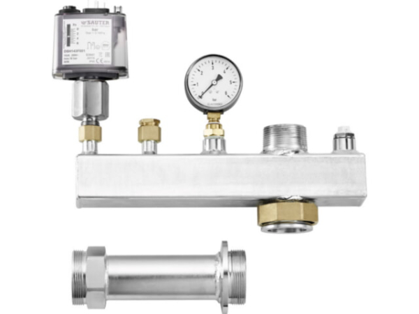 Buderus Sicherheitsset KSG 600, für KB472, Heizkreis-Set bis 500 kW, Stahl, Schwarz, DN40, 6 bar, 8732948102