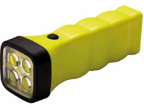 Four LED EX, gelb, Explosionsgeschützte Hand- und Stirnleuchten