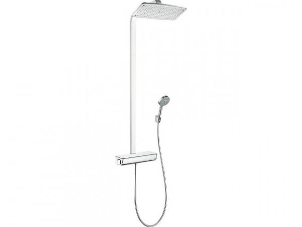 Raindance Select 360 Showerpipe, chrom 360x190mm,Handbrause,Brausearm, Brauseschl.1,60m,Thermo Stück,Ablage