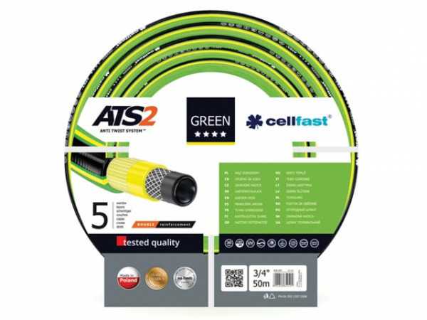 CELLFAST 15 121 Gartenschlauch Green ATS2 3/4" 50 m