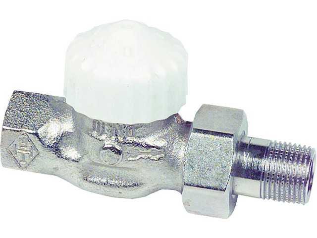 3712-02.000 Thermostatventil V-Exakt Rotguß vernickelt R 1/2 3712-02.000 Thermostatventil V-Exakt Rotguß vernickelt R 1/2