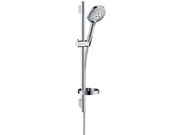 hansgrohe Brause-Set Raindance Select S 120 EcoSmart Unica`S Puro 650mm, 3 Strahlarten d: 125mm, chrom