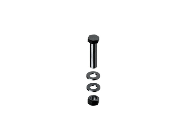 Buderus Schrauben-Set M12, 4 Stück, für Heiztechnik und Sinusverteiler, langlebig, 8738809612