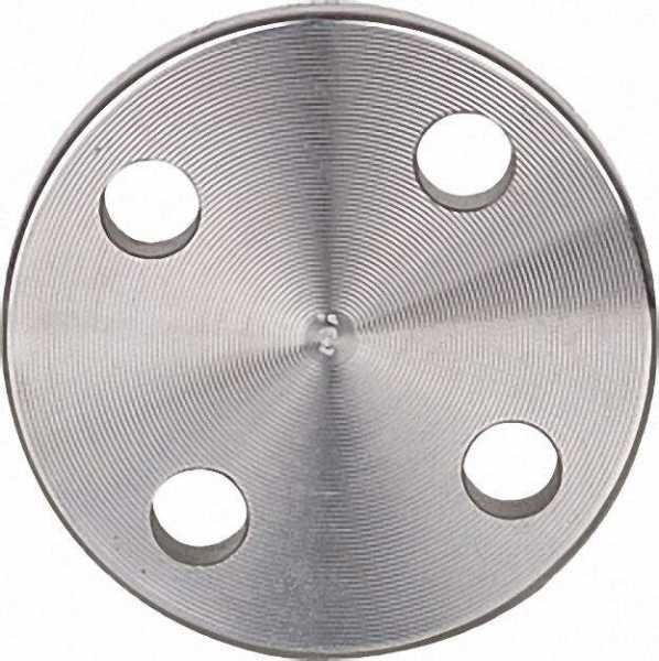 Edelstahl Blindflansch DIN 2527, PN16, V4A, 1.4571, DN100