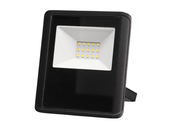 LED-AUßENSTRAHLER - 10 W - NEUTRALWEIß - SCHWARZES GEHÄUSE LEDA7001NW-B