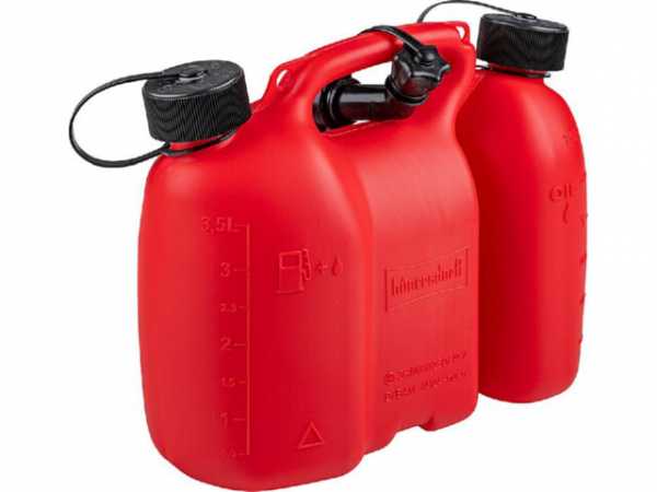 Doppelkanister Profi Kunststoff, 3+1,5l, rot 804000