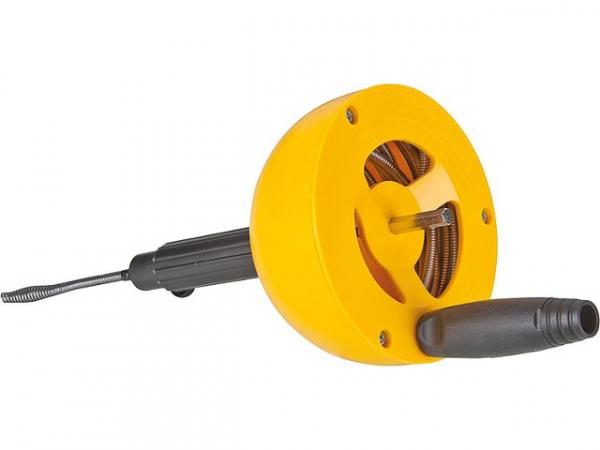 Hand-und Elektro- Rohrreinigungsgerät mit flexibler Spirale 6,0mmx4,5m