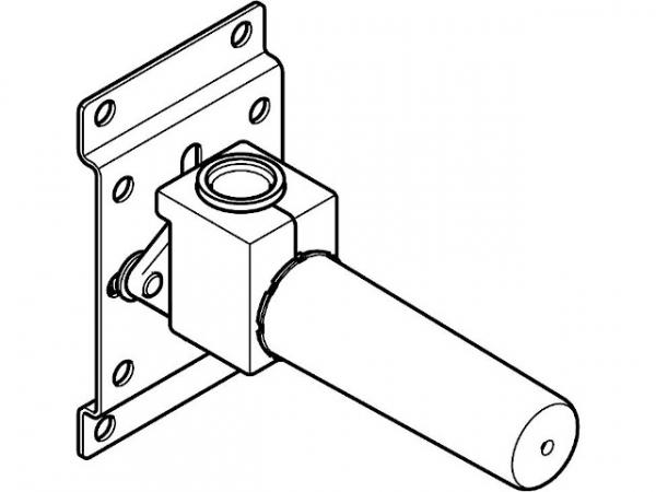 UP-Wandwinkel Dornbracht 1/2' IG x 1/2' IG, mit Manschette schallgedämmt