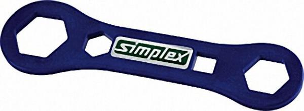 Montageschlüssel für Luft-und Blindstopfen 1 1/4'' 6-kant-Schlüssel SW 22/32/40mm