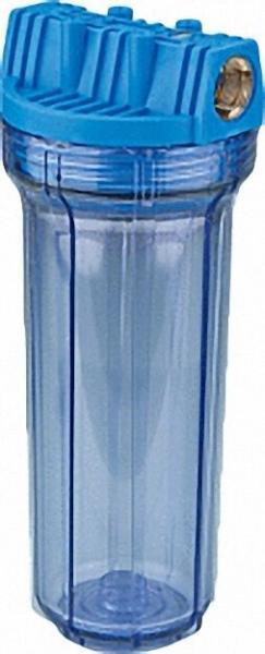 LEYCO Filtergehäuse FP2 DN20 (3/4'') Klar, Länge 9 3/4''
