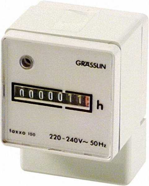 GRÄSSLIN Betriebsstundenzähler Taxxo 100 (UWZ 48 A)
