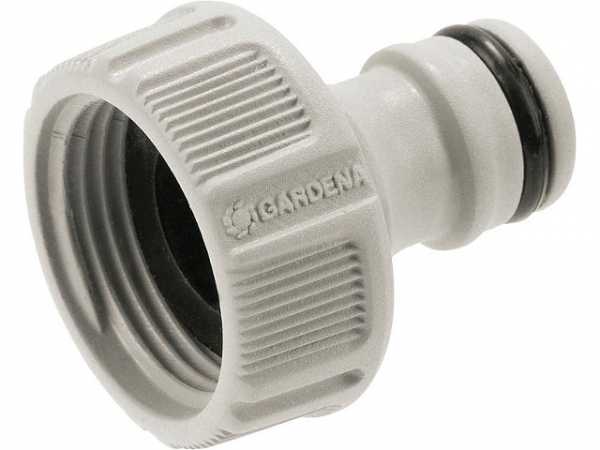 Hahnverbinder 21mm (G1/2)-Wasserhahn mit 26,5mm (G 3/4)-Gewinde