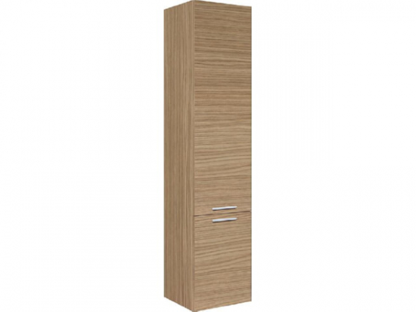 Hochschrank Serie MBK 2 Türen Eiche natur, Anschlag links 350x1625x370mm